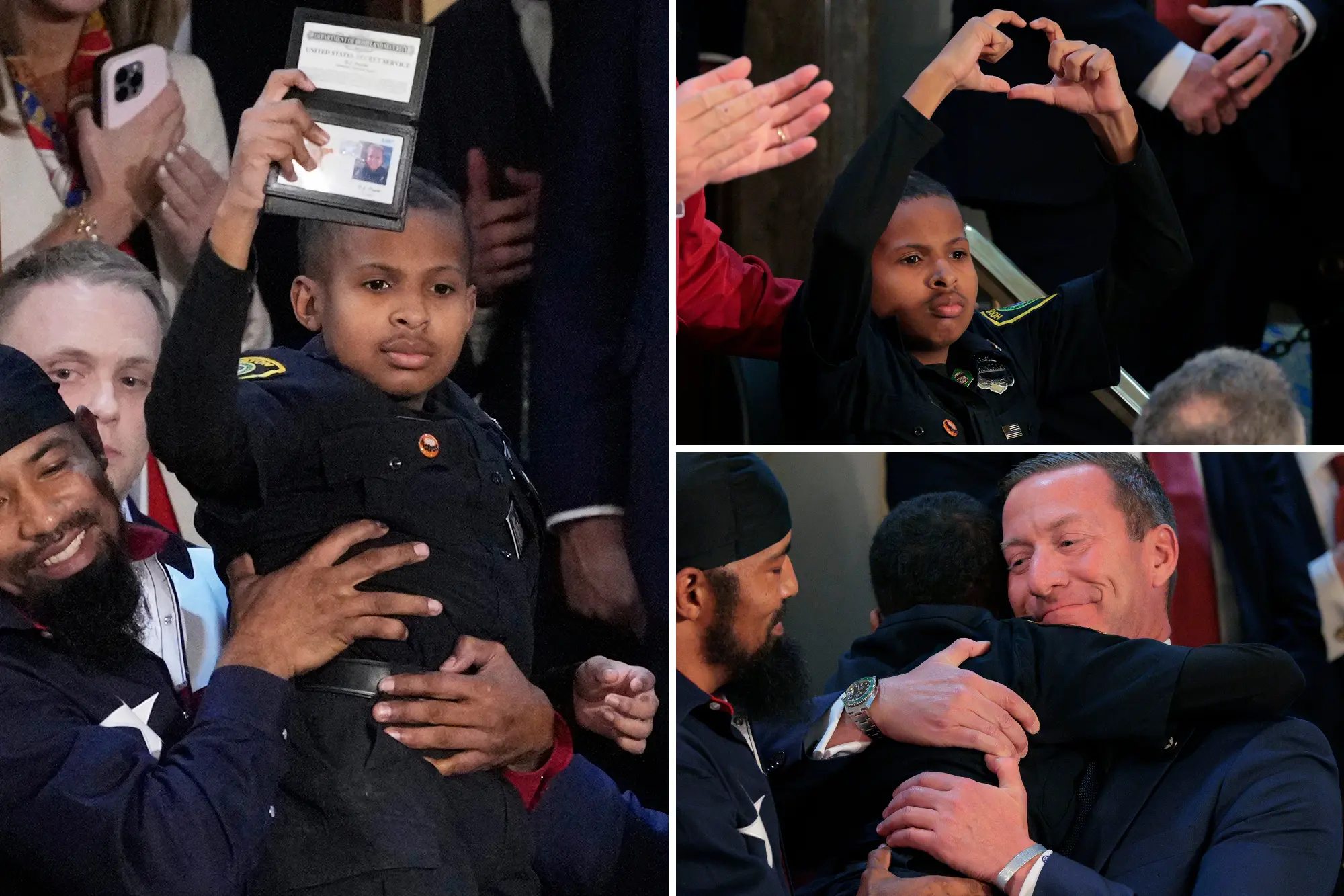 VIDEO: Watch the Moment Trump makes 13-year-old cancer survivor a Secret Service agent